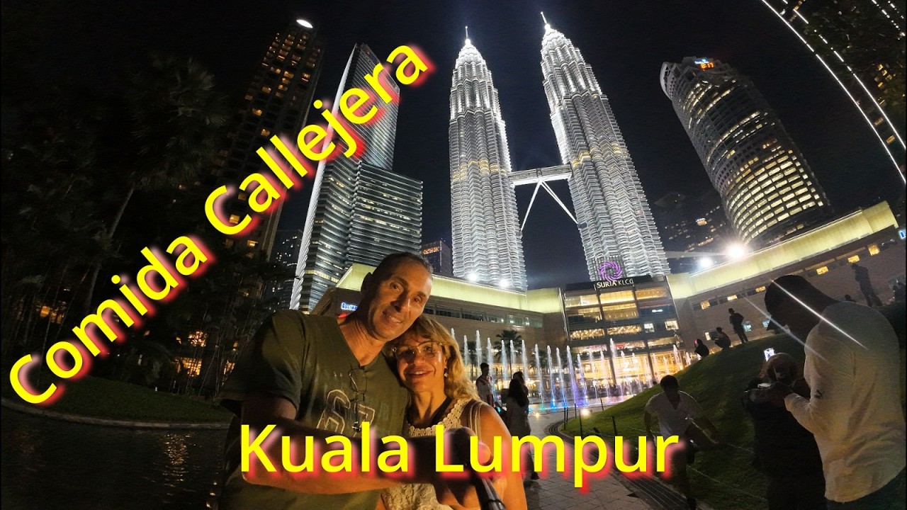 La mejor Comida callejera en 2 días en Kuala Lumpur!