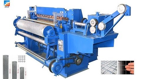 Steel wire roll electric automatic welded wire mesh machine