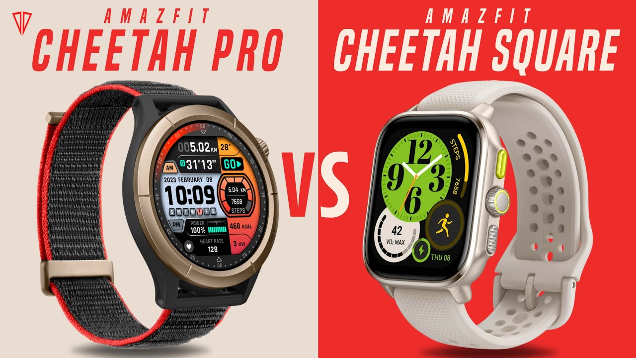 Amazfit Cheetah Pro VS Amazfit Cheetah VS Amazfit GTR 4 