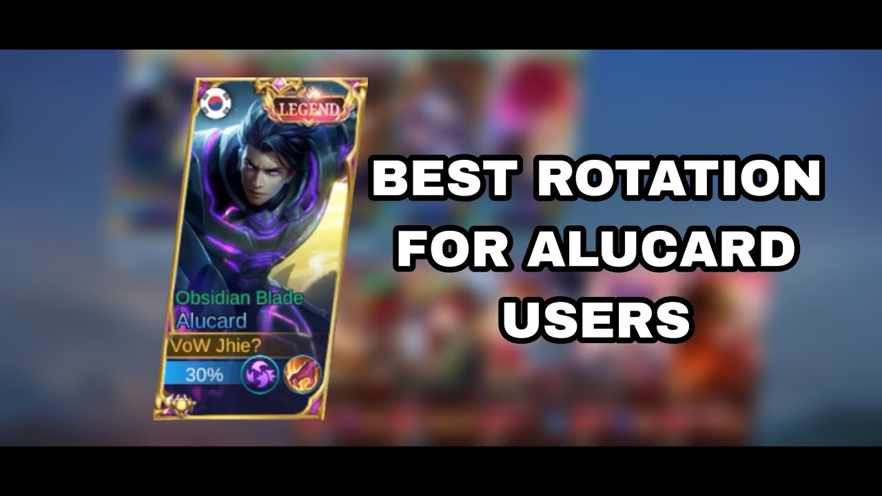 BEST GAMEPLAY ROTATION FOR ALUCARD USERS | MLBB - YouTube