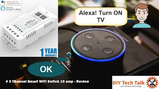 3 Channel WiFi Smart Switch Detailed Review | 10 amp WiFi Smart Switch | Home Automation with Alexa screenshot 5