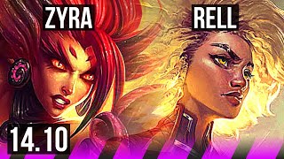 ZYRA & Jinx vs RELL & Draven (SUP) | 2/2/12, 600+ games | KR Master | 14.10