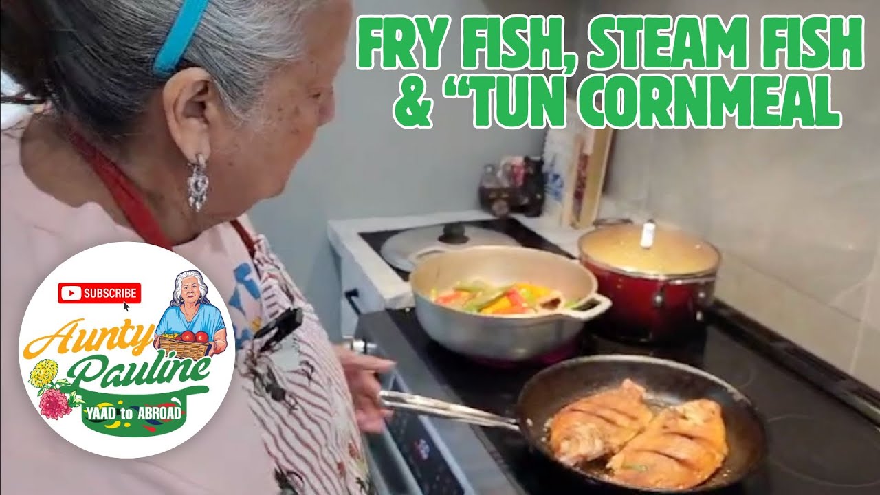 TWO TYPES of Fish and with my favorite TUN or Turn CORNMEAL !
