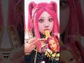 K-pop demon hunter characters singing soda pop|#kpopdemonhunters#fypviralシ#netflix#cosplay#fyp#viral