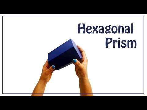 Video: How To Make A Hexagonal Prism