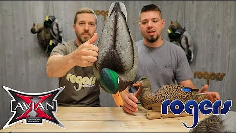 Avian-X Foam Filled Floating Mallard Duck Decoys