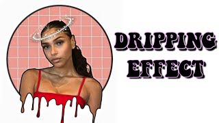 EFEITO DRIPPING (GOTEJAMENTO) COM O APLICATIVO PICSART screenshot 2