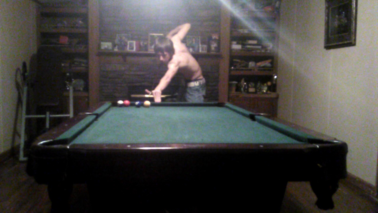 fast pool shot fail