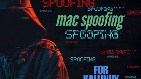 Mac Address spoofing Manually