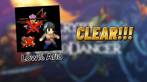 Crypt of the NecroDancer| Aria Low% All Zones Clear