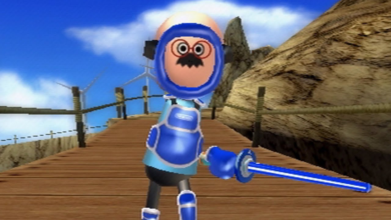 going pro in every wii sports resort sport swordplay showdown YouTube