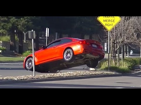 BMW M4 Crash @ CARS & COFFEE Blackhawk 2015