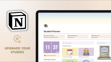 Student Planner Notion Template