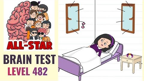 Brain Test All Star Level 482 | Help her fall asleep | Walkthrough