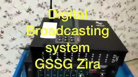 Digital school Broadcasting system