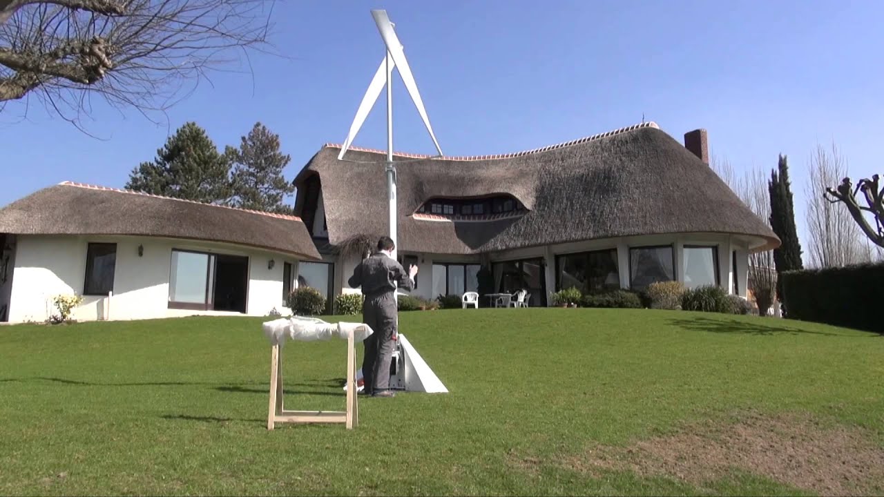 Une éolienne dans mon jardin