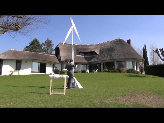 Installer une éolienne dans son jardin pour faire des économies d'énergie