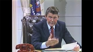 Johnny Carson as Ronald Reagan - 1982