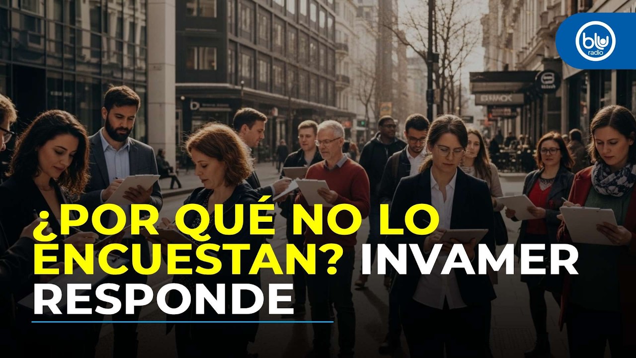 Metodología Invamer: ¿cómo se eligen los 3.800 encuestados para Noticias Caracol y Blu Radio?