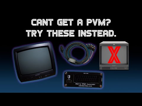 Can't Get a PVM Monitor? Try These Instead.