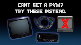 Can't Get a PVM Monitor? Try These Instead.