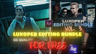 Luxoper Editing Bundle Giveaway For Free After Effects Preset
