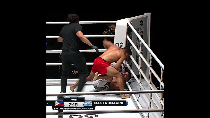 Coming in HOT 🔥 Carlo Bumina-ang kicks off ONE Fight Night 30 with a first-round knockout!