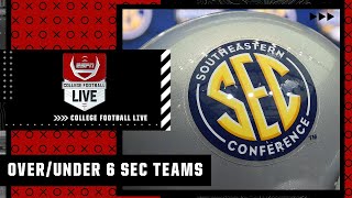 How many SEC teams will be in the final Top 25 poll? | College Football Live