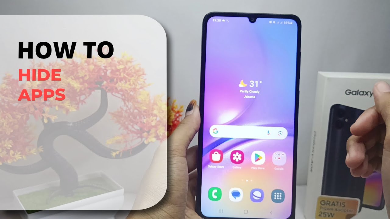 Samsung Galaxy A05/A05s | How to Hide Apps | Samsung Hidden App Setting - YouTube