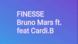 FINESSE Bruno Mars TESTO