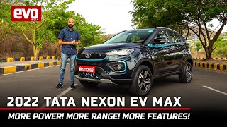 2022 Tata Nexon EV Max Review | More power, more range, more features electric car | evo India