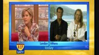 Meryl Streep &amp; Pierce Brosnan - GMTV (27-06-08)