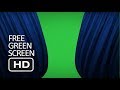 Free Green Screen Blue Curtain Opening Transition