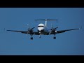 Twin jet beech 1900d landing at raf northolt airport fglnh