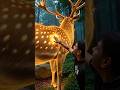 #giant सोने का हिरन! I saw a golden deer in the forest! #shortsfeed #dear #forest