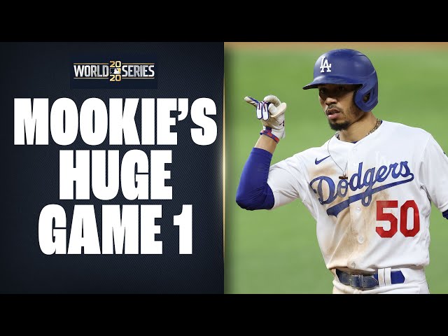 Mookie Betts Powers Dodgers to Victory in Game 1 of the World Series - WSJ