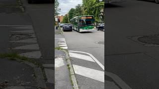Milano ATM bus:EcoBus Euro6 6710|Via Chopin,via Albinoni-Route 34