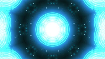 Cyan Spiral Waves Free Motion Background    free footage meditation