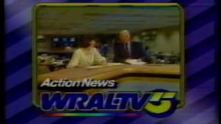 WRAL-TV 5 Action News Promo February 12, 1986