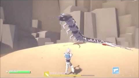 Unity centipede boss breakdown (procedural animation)