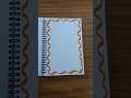 💞 5 Simple Page Borders 💞 #trending #art #drawing