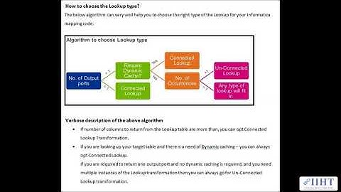 079 Unconnected And Connected Lookup Concept