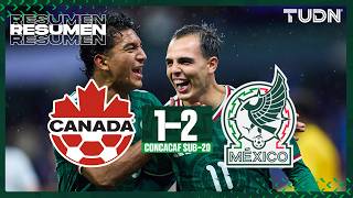 HIGHLIGHTS - México vs Canadá | Premundial Sub-20 - Semifi