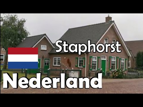 NEDERLAND Staphorst in de provincie Overijssel