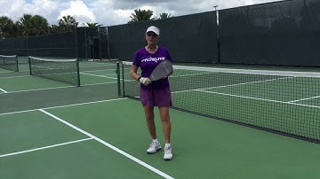 Pickleball: "Third Shot Lob", Deb Harrison