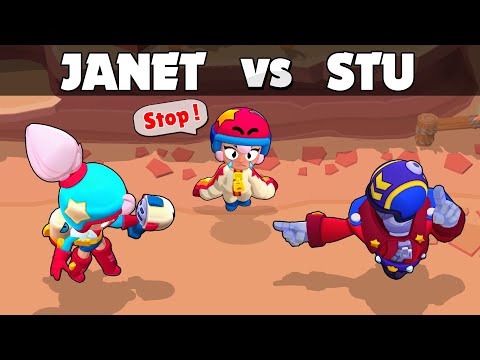 JANET vs STU | Stunt Show Trio