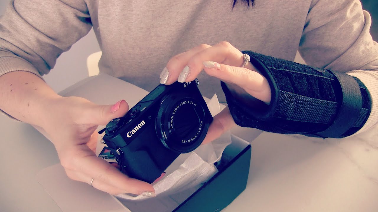 Unboxing Canon G7x mark ll | Vloggloss 555