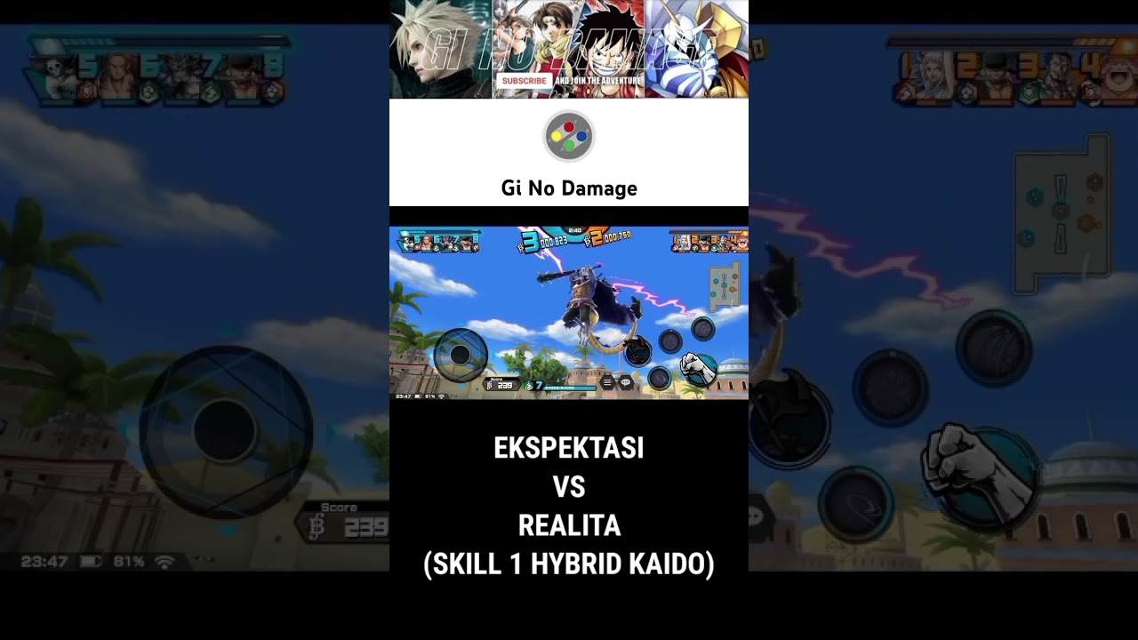 EKSPEKTASI VS REALITA SKILL 1 HYBRID KAIDO 