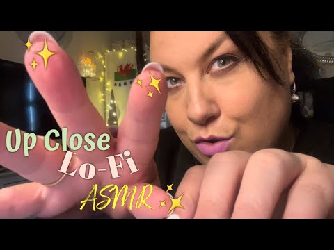 LOFI ASMR / Fast and Aggressive Triggers, close up!