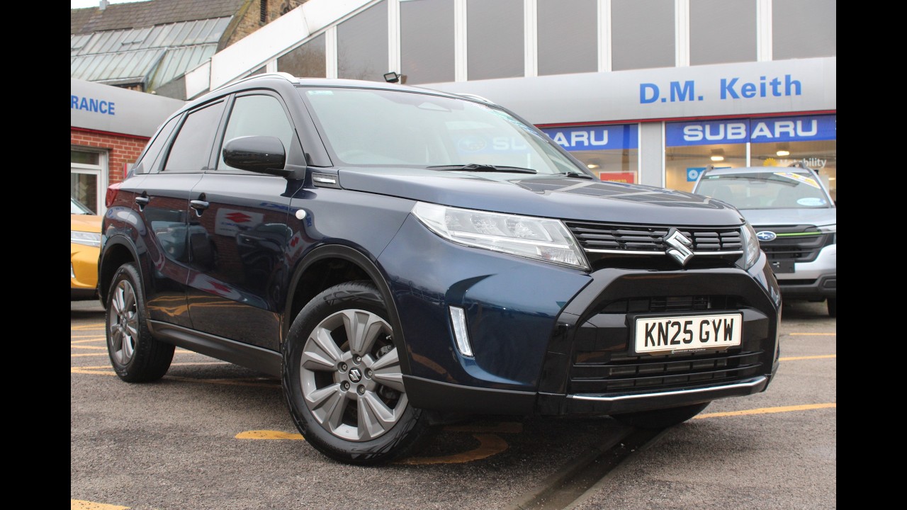 KN25 GYW Suzuki Vitara Motion 1.4 BoosterJet MHEV 5dr Sphere Pearl Blue/Black Roof 2025